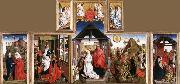 unknow artist Nativity Triptych USA oil painting artist